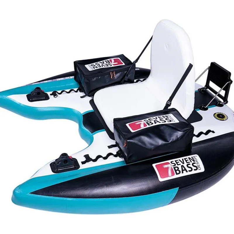 Seven Bass Float Tube Flatform Junior Seafoam-Black