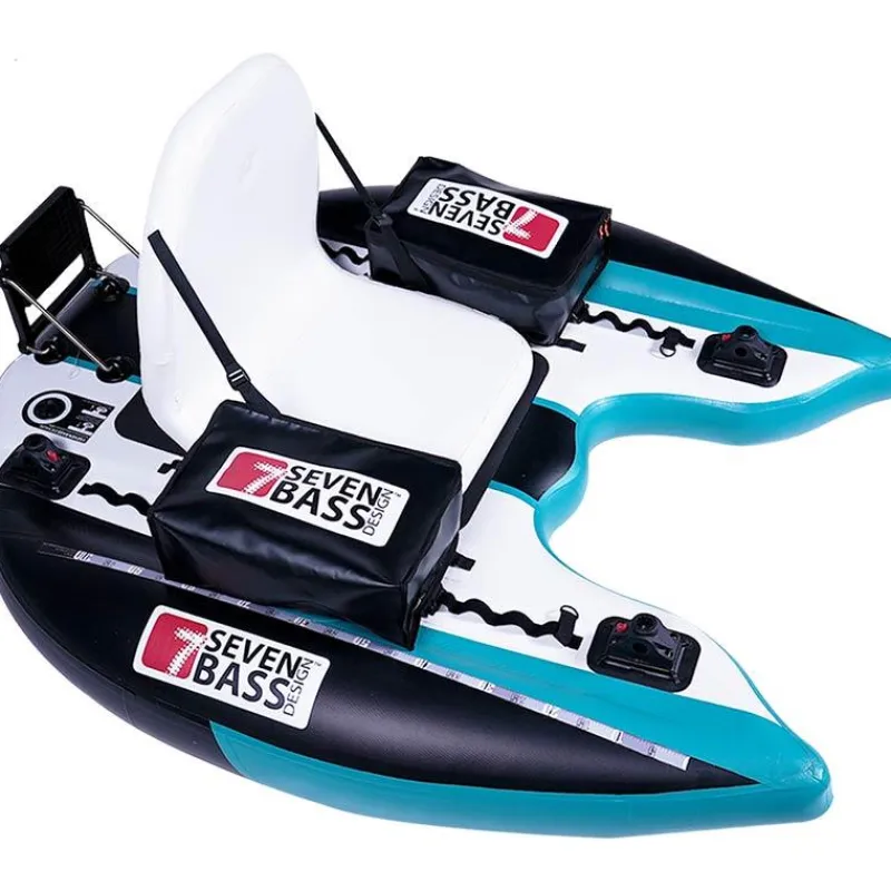Seven Bass Float Tube Flatform Junior Seafoam-Black