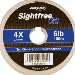Airflo Fluorocarbone Sightfree G3 Fluoro Tippet - 100M