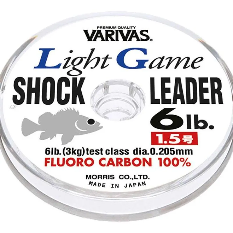 Varivas Fluorocarbone Mer Light Game Shock Leader Mebaru - 30M