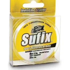 Sufix Fluorocarbone Invisiline Clear - 50M
