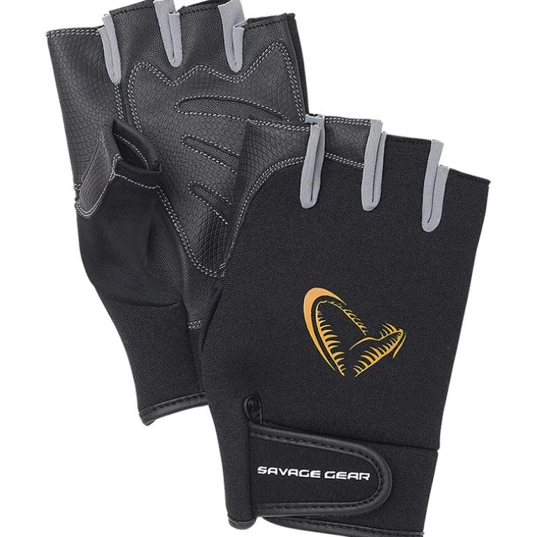 Gants Homme Savage Gear Neoprene Half Finger