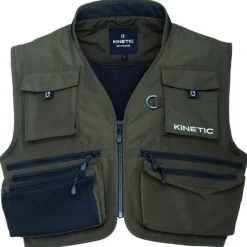 Kinetic Gilet De Pêche Strider - Olive