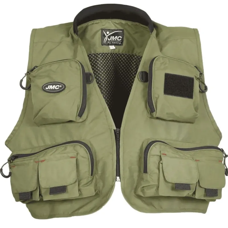 JMC Gilet De Peche Diplomat V2 - Olive
