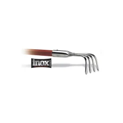 Amiaud Gratte A Coquillages Inox 4 Dents Avec Manche