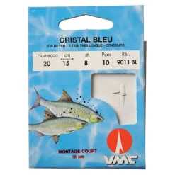 VMC Hamecon Monte Coup Cristal Bleu - 15Cm - Par 10