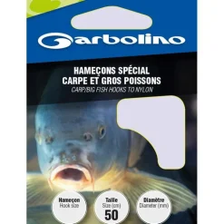 Hamecon Monte Garbolino Special Carpe Et Gros Poissons