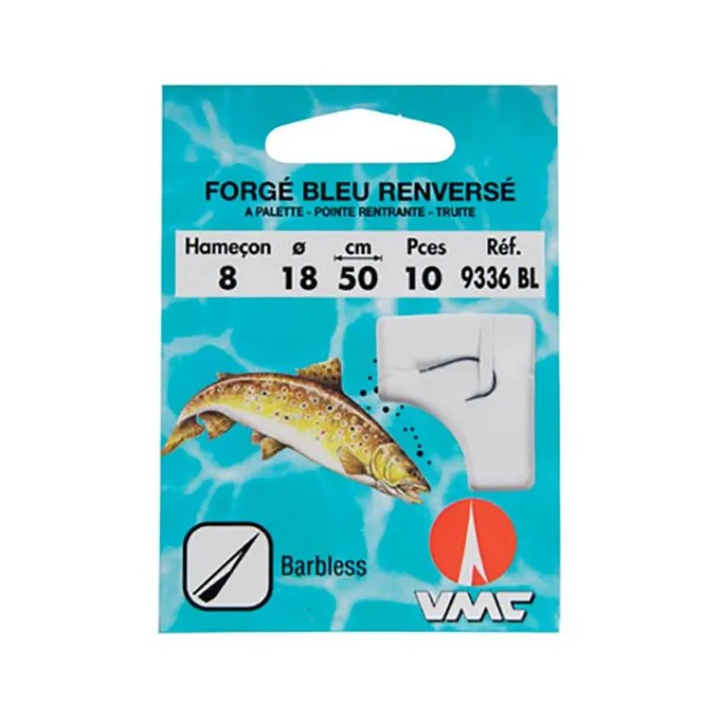 VMC Hamecon Monte Truite Forge Bleu Renverse 9336 Bl - Par 10
