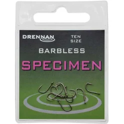 Drennan Hameçon Specimen Barbless