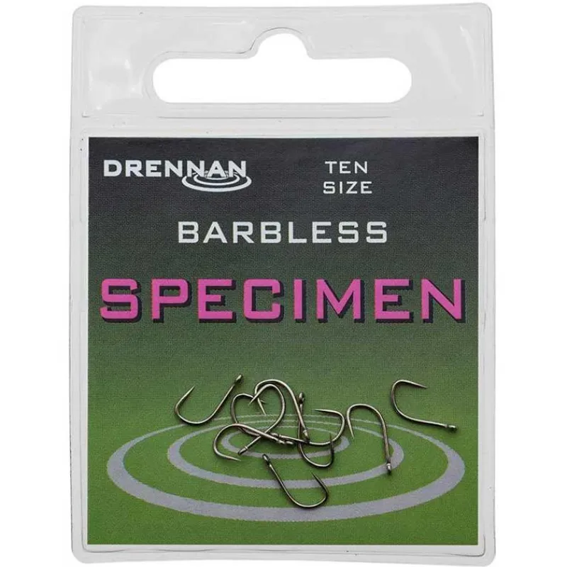 Drennan Hameçon Specimen Barbless