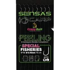 Sensas Hameçon Monté Crazy Bait 4210