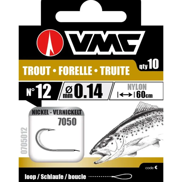 Hameçon Monté Vmc Trout Nickel