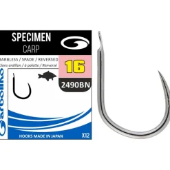 Garbolino Hameçon Simple Specimen Carp 2490Bn