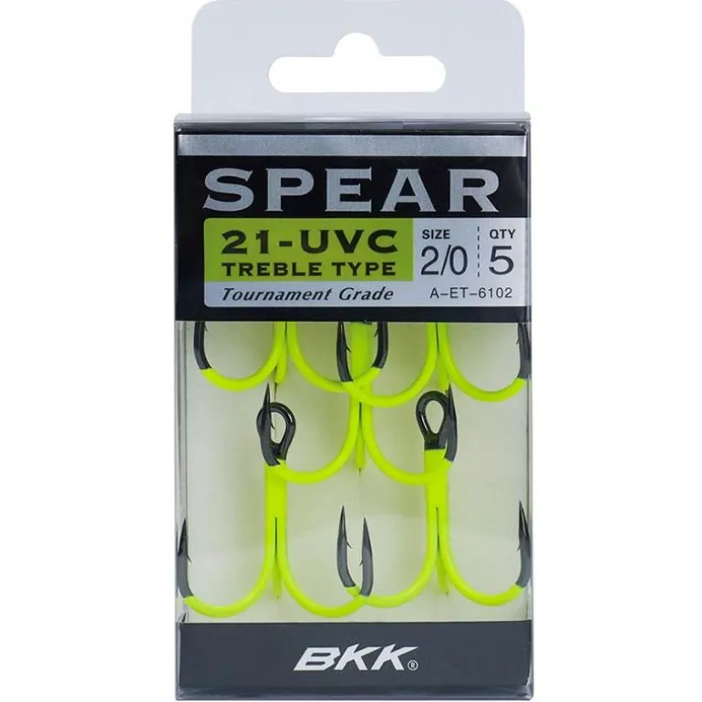 Hameçon Triple Bkk Spear-21 Uvc