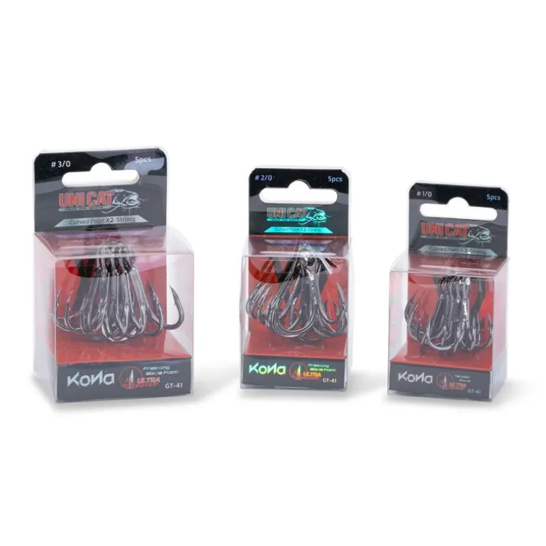 Hameçon Triple Unicat Gt-41 Curved Point X2-Strong