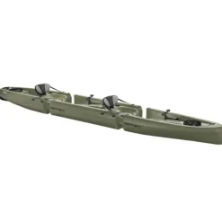 Point 65°N Kayak Mojito Angler Duo Sit-On-Top Modulable - Vert
