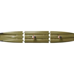 Kingfisher Duo Kayak De Pêche Point 65°N Modulable Deux Places - Vert Armée