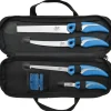Cuda Kit 4 Couteaux + 1 Affuteur + Sac