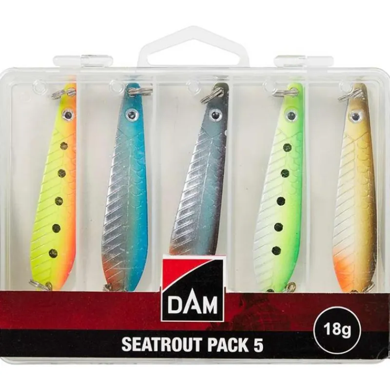 DAM Kit Cuiller Ondulante Seatrout Pack 5