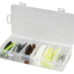 Savage Gear Kit Leurres Souples Armés Fat Minnow T-Tail