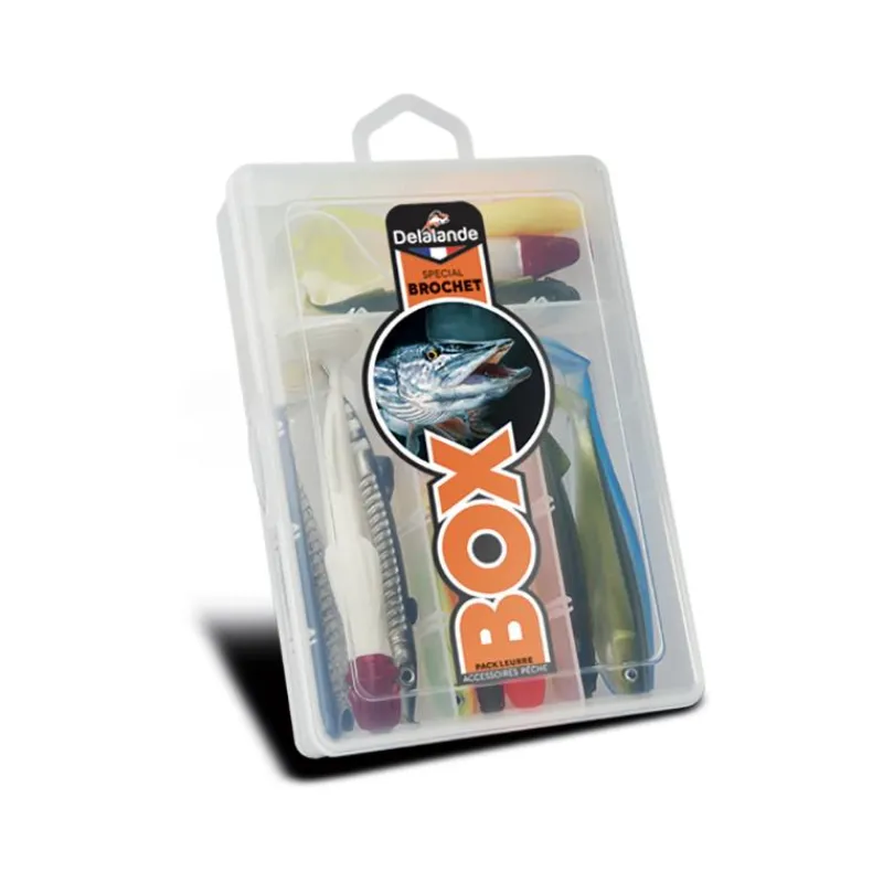 Delalande Kit Leurres Souples Brochet