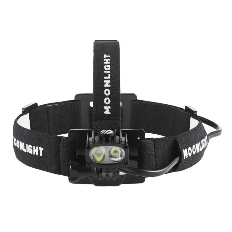 MOONLIGHT Lampe Frontale Bright As Day 2000