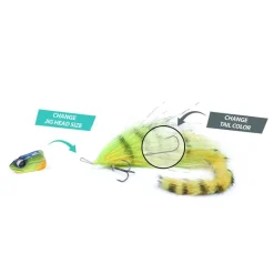 Bim Tackle Leurre Coulant Crazy Rabbit Shallow - 33G
