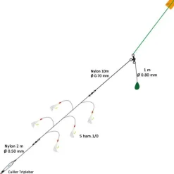 Flashmer Ligne De Traine Ecoline Albatros