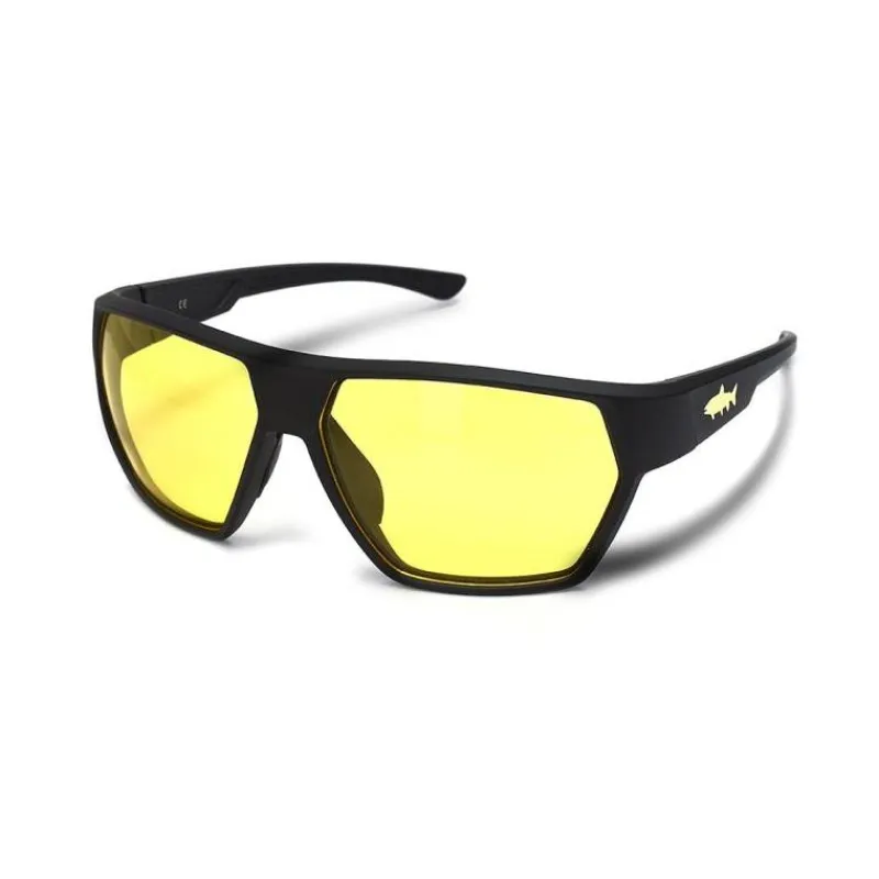 Big Fish 1983 Lunettes Polarisantes Realistic Trout Yellow - Frame Mat Black