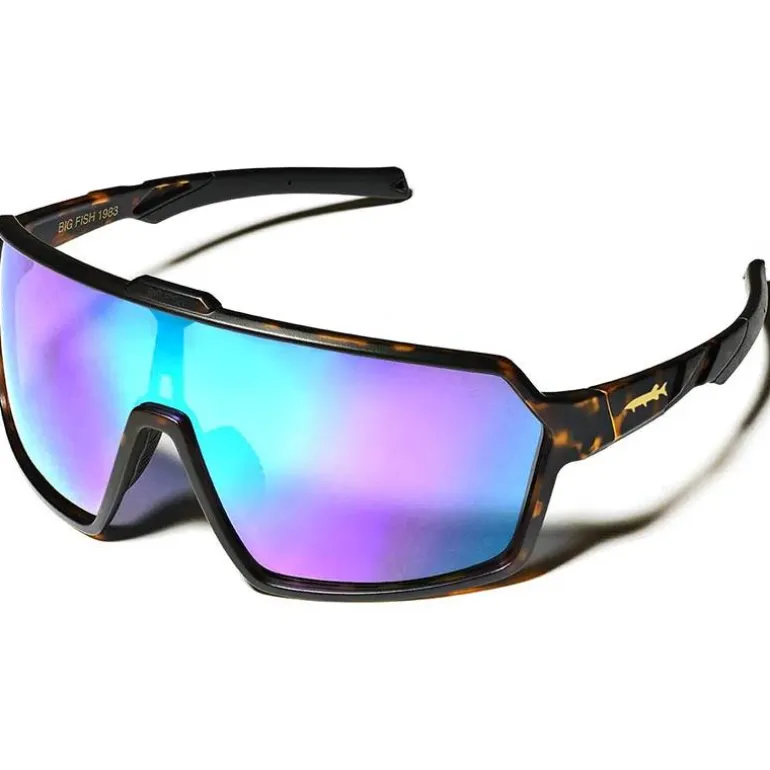 Lunettes Polarisantes Big Fish 1983 Virtual Pike Iridium Cameleon - Frame Brown Turtle
