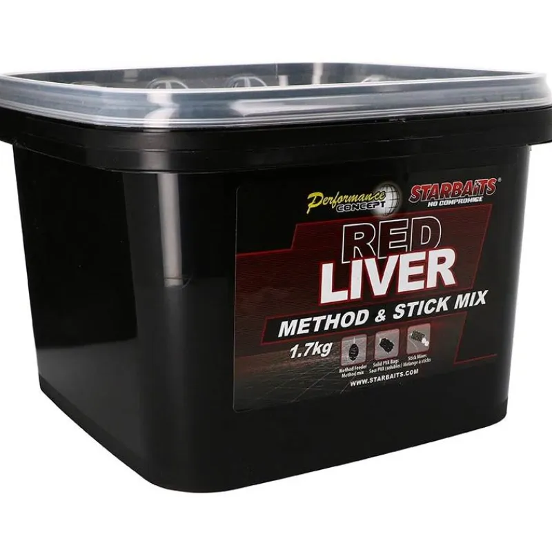 Starbaits Method Mix Performance Concept Red Liver Method & Stick Mix