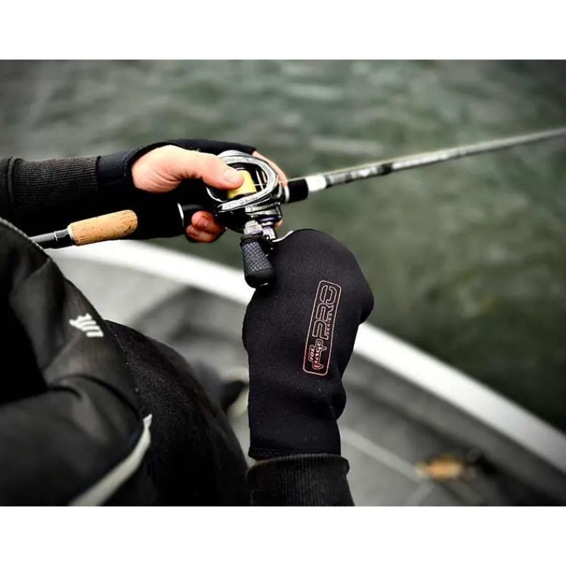 Fox Rage Mitaine Pro Series Neoprene Mitts - Noir
