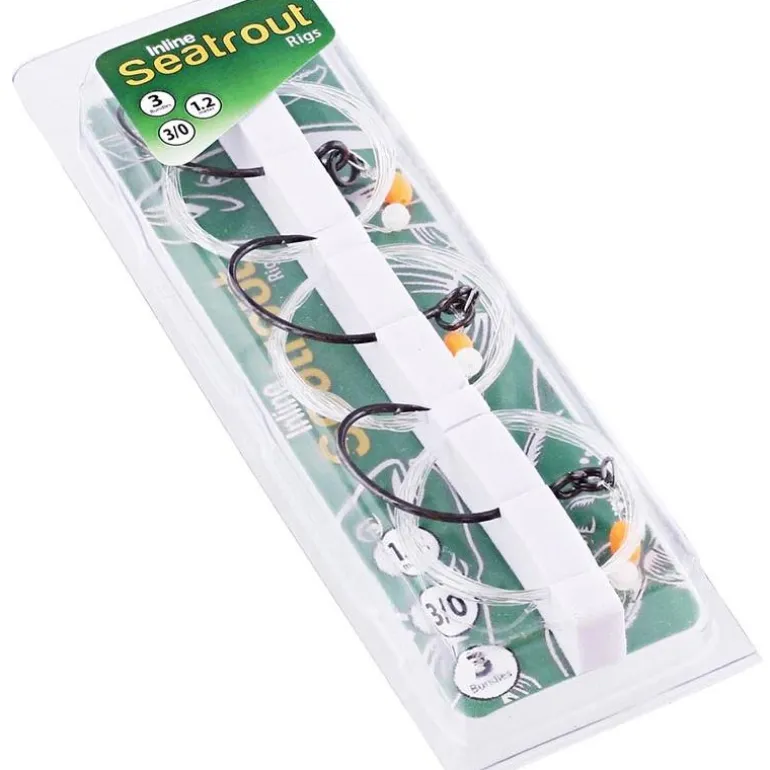 Montage Westin Inline Seatrout Rig Single Hooks - Par 3