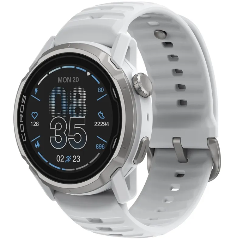 Coros Montre Cardio Gps Apex 4 Blanc