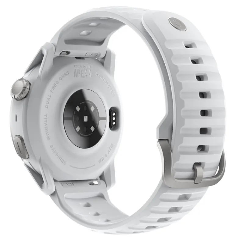 Coros Montre Cardio Gps Apex 4 Blanc