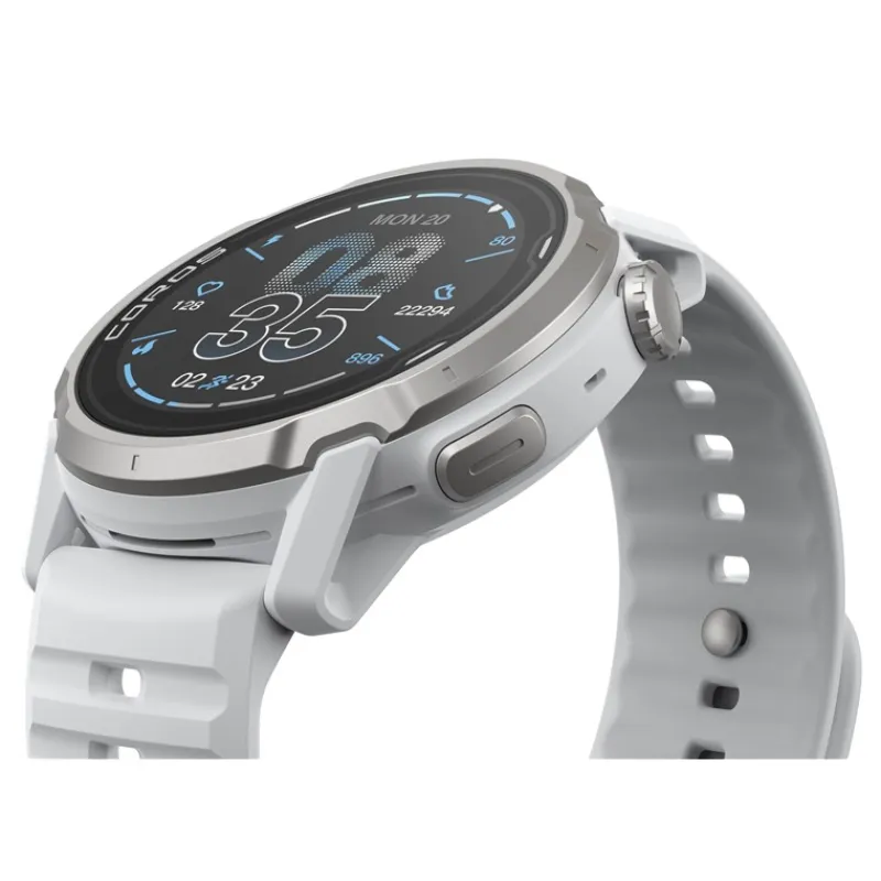 Coros Montre Cardio Gps Apex 4 Blanc
