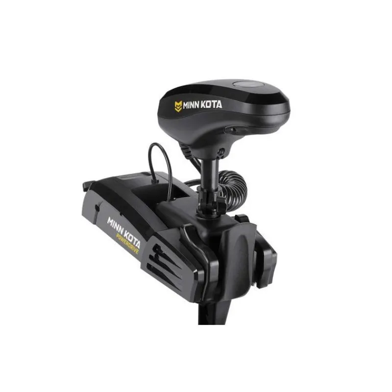 Minn Kota Moteur Electrique Powerdrive 55Lbs Bt Stotlock Gps - Avec Micro Télécomamnde Et Sonde Dsc