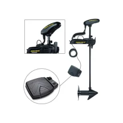 Minn Kota Moteur Electrique Powerdrive Bt - 55Lbs - Avec Pedale