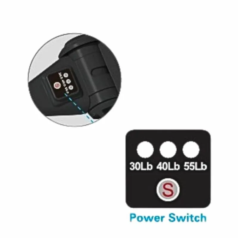 Haswing Moteur Électrique Protruar Genius 3/4/55 Lbs 12V