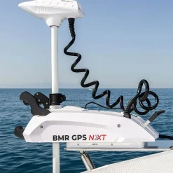 Rhino Moteur Électrique Bmr Gps Nxt 65Longshaft 12V ElectricOutboard Motor White