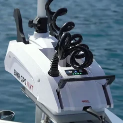 Rhino Moteur Électrique Bmr Gps Nxt 65Longshaft 12V ElectricOutboard Motor White