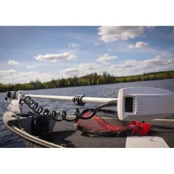 Rhino Moteur Électrique Bmr Gps Nxt 65Longshaft 12V ElectricOutboard Motor White