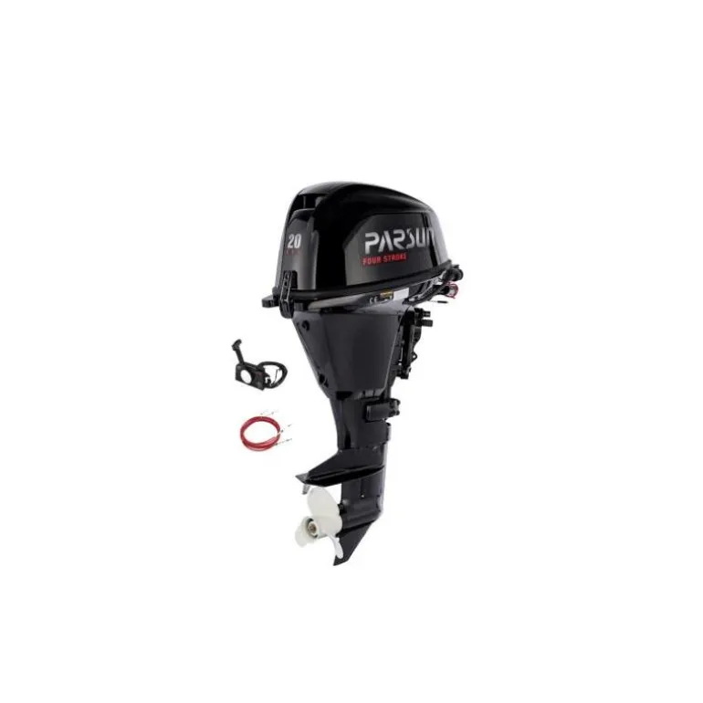 Moteur Thermique Parsun F20afws - 20Cv - Arbre Court Commande À Distance