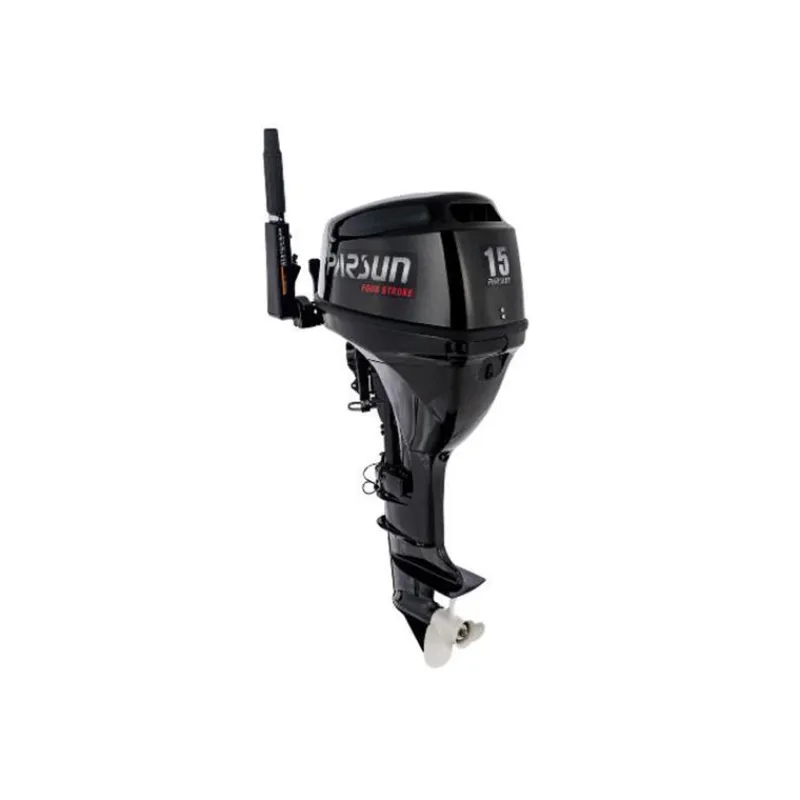 Parsun Moteur Thermique F15bws - 15Cv - Arbre Court Barre Franche Demarrage Electrique