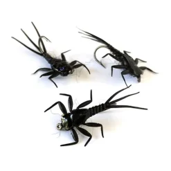 Sempe Mouche Nymphe Mayfly Noire - Par 3