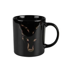 Fox Mug Black & Camo Head Ceramic Mug