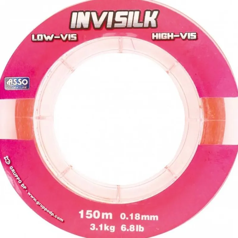 Asso Nylon Invisilk - Fluo Rose - 150M