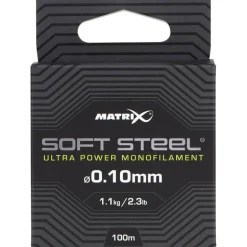 Nylon Fox Matrix Soft Steel Ultra Power Monofilament - 100M