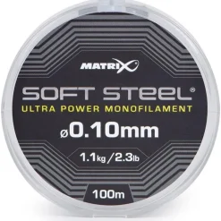 Nylon Fox Matrix Soft Steel Ultra Power Monofilament - 100M