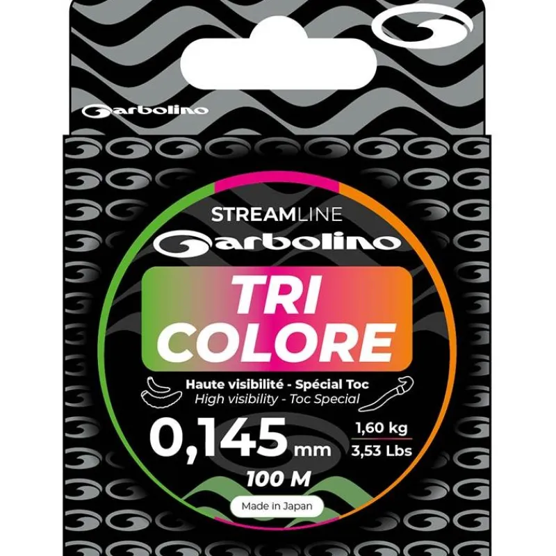 Garbolino Nylon Streamline Toc Tri-Colore - 100M